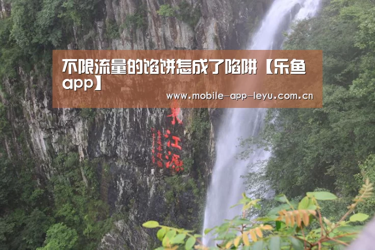 不限流量的馅饼怎成了陷阱【乐鱼app】(图1) leyu中国官网APP