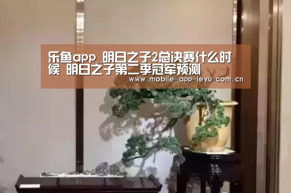 乐鱼app_明日之子2总决赛什么时候 明日之子第二季冠军预测(图1) leyu中国官网APP